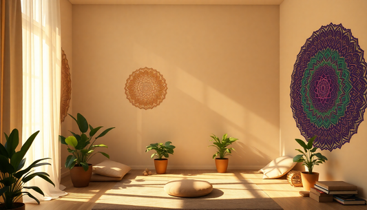 Elevate Your Space: Infusing Spiritual Serenity with Mandala Designs